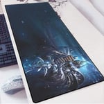 Awesome Mouse Mat, Mouse Pad Gaming Mouse Pad Large Mouse Mat World Of Warcraft Game Keyboard Mat Extended Mousepad For Computer Desktop PC Mouse Pad (Color : B, Size : 700 * 300 * 3mm)