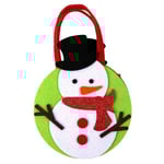Christmas Jul Godis Kakor Väska Julklapp Present - Snögubbe