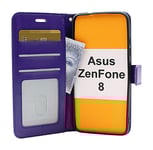 Crazy Horse Wallet Asus ZenFone 8 (ZS590KS) (Lila)