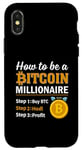 iPhone X/XS How To Be A Bitcoin Millionaire Buy BTC HODL Profit Case