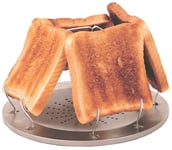 FOLDING 4 SLICE TOASTER compact fishing camping cooking breakfast glamping