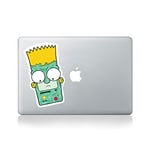 Bartmo Vinyl Sticker for Macbook (13/15) or Laptop by Olzord