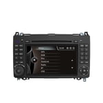 Auton radio multimedia navigointi, 7 tuuman näyttö, 2 Din autoradio stereo