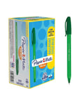 Papermate Paper Mate InkJoy 100ST Ballpoint Pens | Medium Point (1.0 mm) | Green | 50 Count