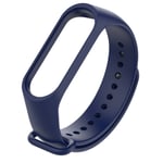 Silikonarmband Xiaomi Mi Band 3/4 Mörkblå