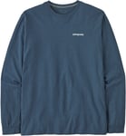 Patagonia M's L/S P-6 Logo Responsibili-Tee