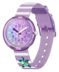 Flik Flak FPNP148 Shine Bright SHINING TURTLE (32mm) Purple Watch