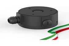 FOSCAM Support Caméra avec système Audio intégré FABD4 Box Cache-câbles pour D4Z Couleur Noir