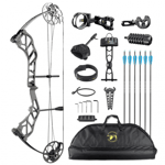 Topoint Compound Bow Starting 31 Rotating Mod Kit 31"- 19-70lbs RH Smoke