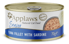 Applaws - Senior - 12 x Wet Cat Food 70 g - Tuna sardines