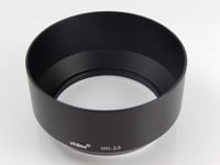 vhbw Pare-soleil compatible avec Nikon Nikkor 85mm f1,8,80-200mm f4 Objectif 62mm - Cache noir, métal, rond