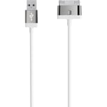 BELKIN Belkin 30-pin Charge And Sync Cable, 2m, Iphone, 2,1 Amp, White