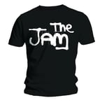 Official T Shirt THE JAM Black SPRAY LOGO Classic M