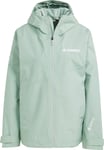 Adidas Women's Terrex Xperior 2L Gore-Tex Performance Jacket Silver Green, S