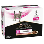 Cat food Purina Pro Plan Veterinary Diets UR St/Ox Urinary Fish 10 x 85 g
