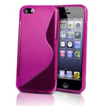 S-Line skal iPhone 5C (Hotpink)