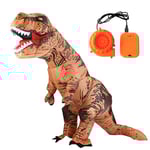 Halloween realistisk Tyrannosaurus rex uppblåsbar kostym rolig uppblåsbar kostym