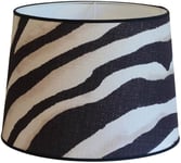 Terranea Zebra Lampskärm Ø20cm Svart