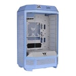Thermaltake The Tower 300 Hydrangea Blue Micro Tower Tempered Glass PC