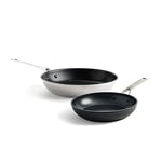 KitchenAid, Non-Stick Frying Pan Set - 24 cm + 28 cm