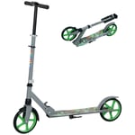 Sparkcykel Barns hopfällbar barnsparkcykel med justerbar styrhöjd, 2 stora hjul, bakre stänkskyddsbroms, sparkskoter för barn fr