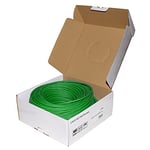 Connetto - écheveau câble réseau catégorie 6a non blindé utp awg24 halogenfree flexible couleur vert 100 m