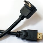 5M High Speed HDMI Cable Right Angled 90 to Straight Connector Xbox TV Lead