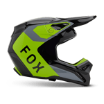 FOX V1 Lean Crosshjälm Grå-Gul