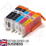 Ink Cartridges for Canon Pixma MG5750 MG5751 MG6850 TS5050 TS5051 Multipack Set