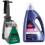 BISSELL Big Green | Upright Carpet Cleaner |48F3E & Wash & Refresh Febreze Carpet Shampoo | Blossom & Breeze Scent With Febreze | For Use With All Leading Upright Carpet Cleaners | 1078N