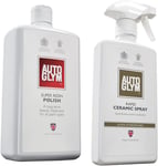 Autoglym Rapid Ceramic Spray, 500ml & Super Resin Polish, 1 Litre