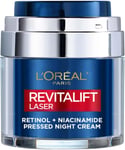 L’Oréal Paris Revitalift Laser Pressed Night Cream, Target Deep Wrinkles, Anti-A