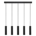 Nordlux Tilo 5-Spot taklampa svart