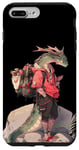 Coque pour iPhone 7 Plus/8 Plus Dragon Hiker Funny Fantasy Nature Randonnée Graphique