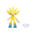 Sonic The Hedgehog Figure Super Silver