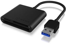 USB 3.0 kortläsare ICY BOX MultiReader, CF/SD/MicroSD