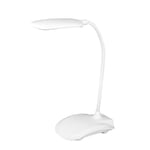 Wireless Desk Lamp Rechargeable Gooseneck Led Lamp with USB Charging Port, Adjustable Eye-Caring Table Lamp with 3 Brightness Levels, Reading Light for Home,Office,Bedroom,Reading,Work,Study