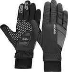 GripGrab Ride Windproof Winter Cycling Gloves Thermal Full Finger Padded Fleece