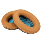 Bose QuietComfort 25 15 QC2 QC15 AE2 AE2I AE2W QC25 leather ear pad cushion - Brown