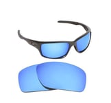 NEW POLARIZED CUSTOM ICE BLUE LENS FOR OAKLEY GIBSTON SUNGLASSES