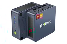 Fcomputer GMK Mini PC K6 - AMD Ryzen 7 7840HS - 16GB DDR5 - AMD Radeon 780M Graphics - 1TB SSD - WiFi 6 - BT - Windows 11 Pro installerat och klart att användas