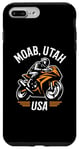 Coque pour iPhone 7 Plus/8 Plus Moab Utah USA Sport Bike Moto Design