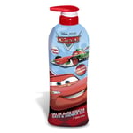 Cars 2in1 Shower Gel & Shampoo tvättgel och schampo för barn 1000ml