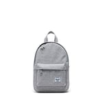 Herschel Unisex's Classic Backpack Mini, Light Grey Crosshatch, One Size