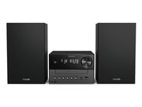 Philips 3000 Series Tam3505m2/12, Hemmaljud Mikrosystem, Svart, 20 W, 6 O, 66 - 20000 Hz, Dab, Dab+