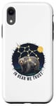 Coque pour iPhone XR Dans Bear We Trust Constellation Moon