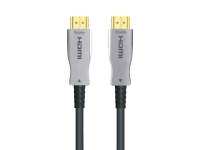 Sinox HDMI™ optisk kabel 4K60Hz+E. 15m. Sort