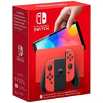 SHOT CASE - Console Nintendo Switch - Modele OLED • Édition Limitée Mario (Rouge)