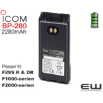 ​Icom BP-280 Batteri (2280mAh) (F1000, F2000, ProHunt Compact)