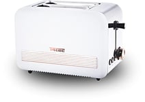 T4TEC TT - TOT02UK 2 Slice Toaster - White